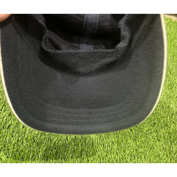 LACOSTE Logo Gator Crocodile Hat Cap Navy Blue Adjustable 00 - Picture 7 of 10